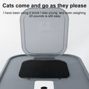 Cat Litter Box Hooded Cat Box Odor-Resistant Fully Enclosed Cat Toilet with Litter Scoop for Home Pets Supplies