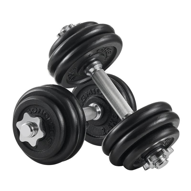 SONGMICS Dumbbell SYL20/30/40T cast iron dumbbell set 20/30/40 kg adjustable