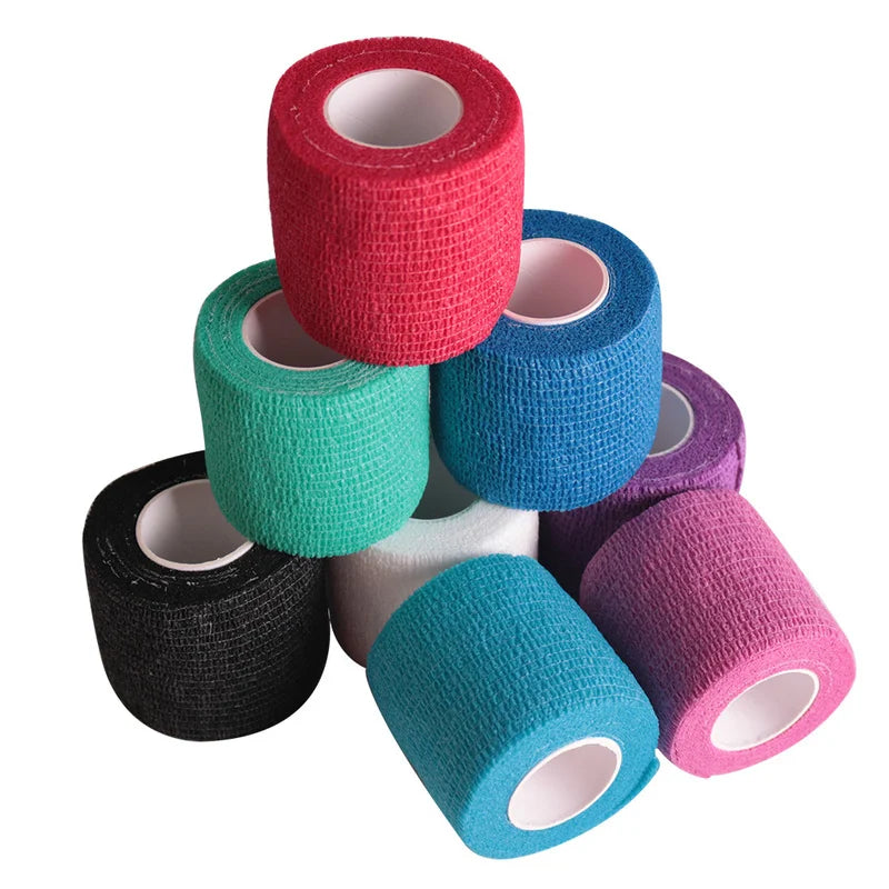 10cmx4.5m Colorful Sport Self Adhesive Elastic Bandage Wrap Tape Elastoplast For Knee Support Pads Finger Ankle Palm Shoulder