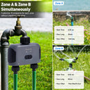 Insoma Automatic Water Timer Zigbee Wifi 2-Outlet Garden Irrigation Watering System Sprinkler Programmer Tools support Alexa