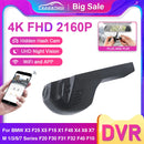 Neue 4K 2160P Auto-Dashcam-Kamera für BMW X3 F25 X5 F15 X1 F48 X4 X6 X7 M 1/3/5/7er-Serie F20 F30 F31 F32 F40 F10 UHD-Dashcam