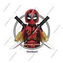 Hot Toys Movie Mini Action Figure Toys Wolverine Lady Deadpool Cowboy Kidpool X-23 Kimiko Human Torch Blade Building Blocks Gift