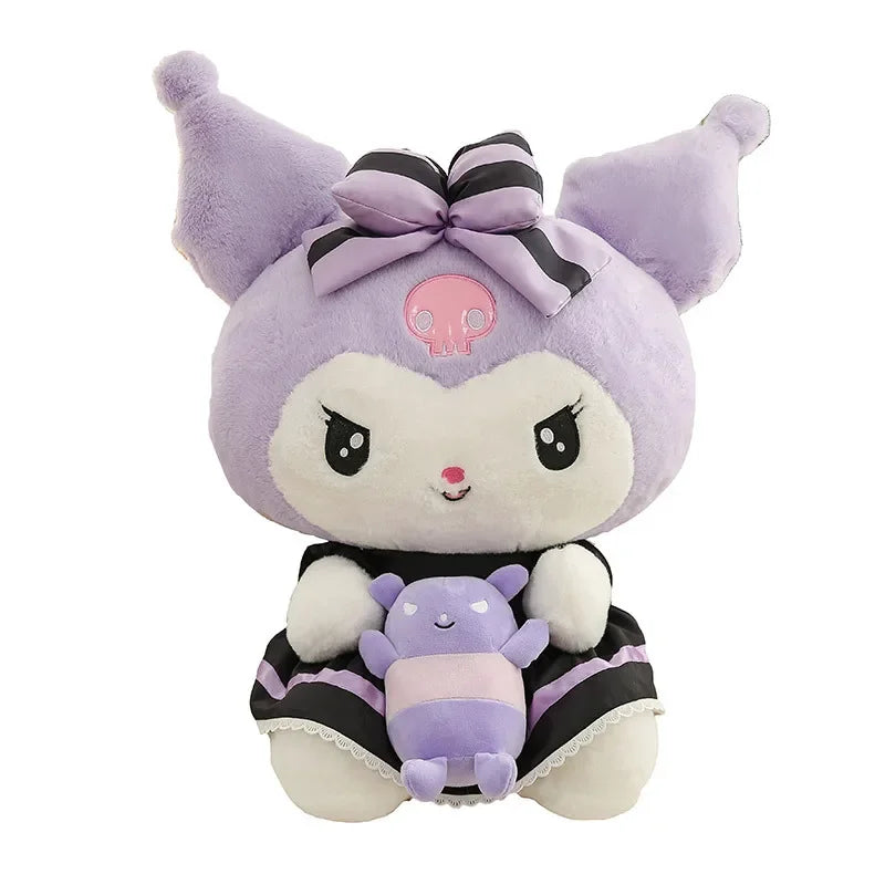 Sanrio Hello Kitty Kuromi Melody Cinnamoroll Stuffed Toys Kawaii Baby Gifts Christmas Stuffed Toys Children Dolls for Kids