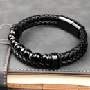 Jewelry 2022 Jewelry Chakra Men's Rosary Stainless Steel Chain Beads For Bracelets Genuine Leather Women Magnetic Natural Stone