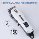 Kemei KM-232 Electric Hair Clipper with Led Display Screen Hair Cutting Machine for Men Hair Trimmer Professional Hair Cutter