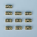 MOC ATM Machines Precious Gold Egg Ore Diamond Building Blocks Precious Safe Deposit Box Wooden Barrel Bank Card Bricks Toys