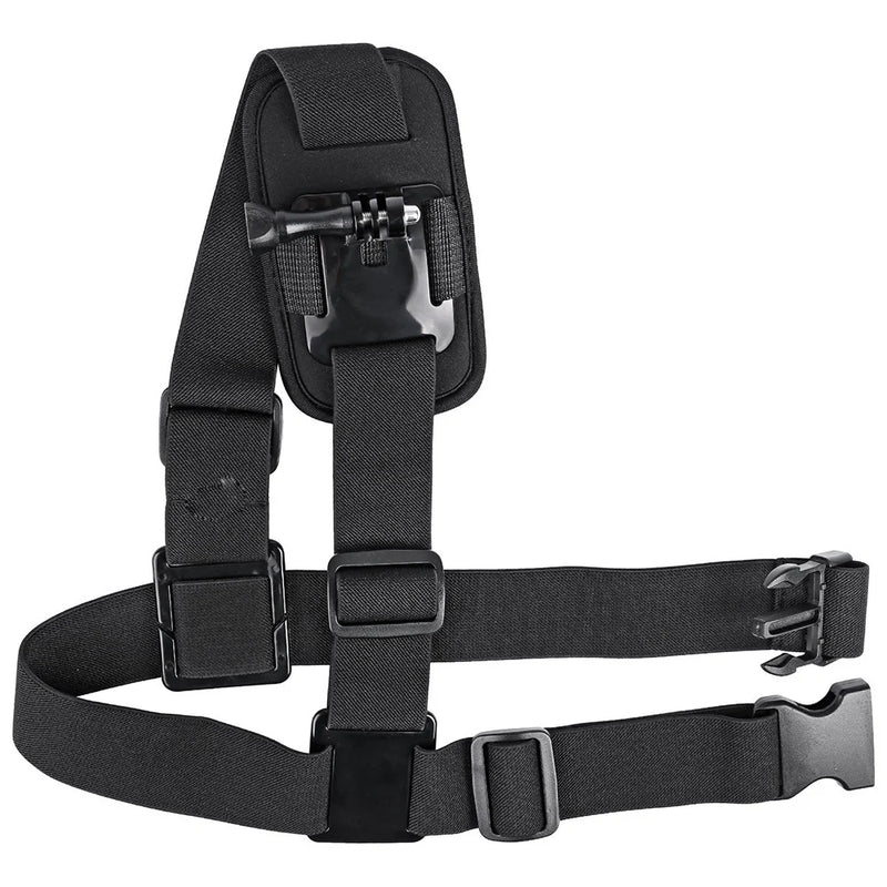 360° Shoulder Strap Mount Chest Harness Adapter For GoPro Hero 11 10 9 8 7 6 5 4 3+ 3 Black Edition Xiaomi Yi