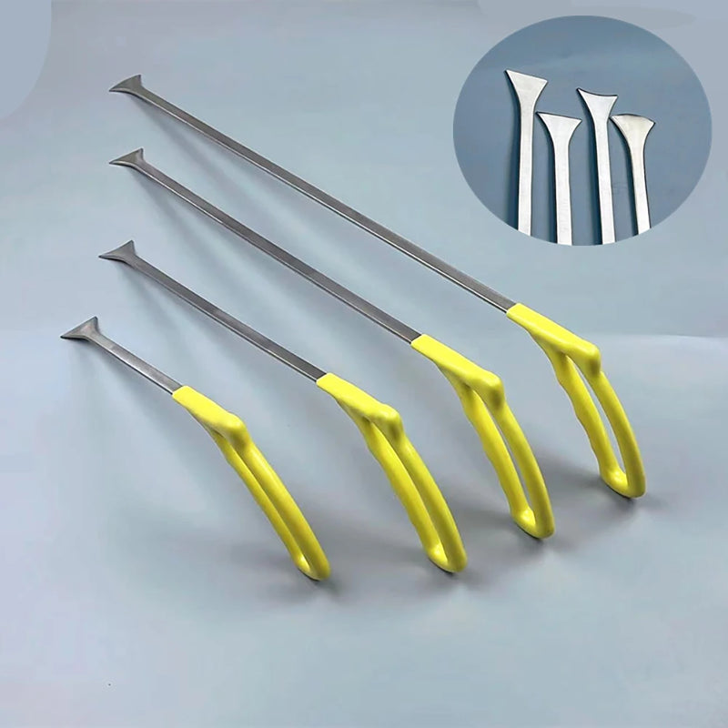 Car Dent Repair Hooks Stainless Steel Push Rods, Car Body Dent Removal Crowbar Kit for car Body dents and Hail Damage Removal