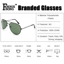 FOENIXSONG 2022 Fashion Mens Sunglasses for Women Classic Pilot Style Gradient Mirror Lens Retro Sun Glasses