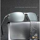 Photochrome Sonnenbrille Herren Polarisiert Fahren Chamäleon Gläser Männlich Farbwechsel Sonnenbrille Tag Nachtsicht Fahrer Brille