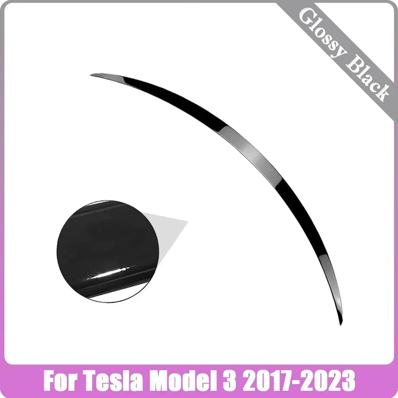 XVIP Real Carbon Fiber Wing For Tesla Model 3 17-23 Highland Trunk Lid Spoiler Compatible With Model Y 21-24 Exterior Accessory