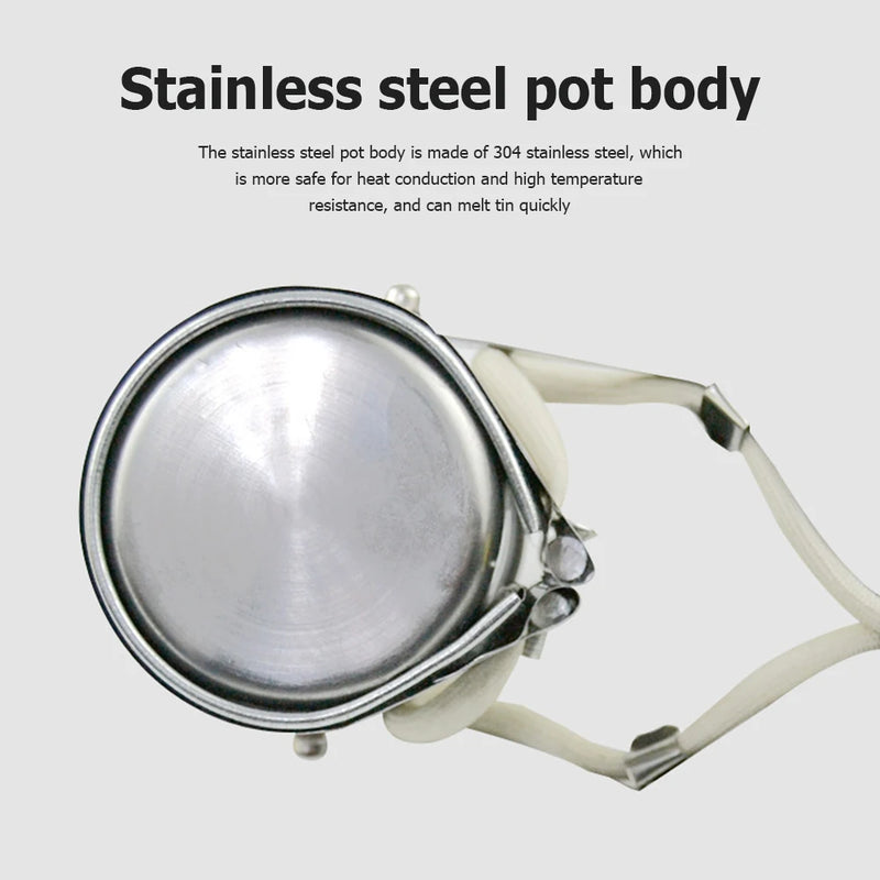 300W/500W Hot Pot Lead Melting Pot,Electric Melting Pot For Lead,Crucibles For Melting Suitable For  Tin Melting Tool EU Plug