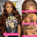The Chestnut Veil | 13x6 HD Lace Front Body Wave Wig, 18 to 46 Inches