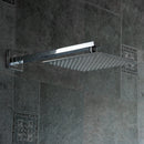 BAKALA 12 inch Stainless Steel Shower Head With Arm Wall Mounted Ultra thin Rain Shower Heads With Shower Arm  CP-1212A