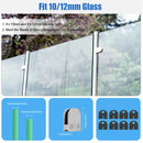 Railing Column with Stable Base, Stainless Steel 90cm or 110cm Middle Column and End Column