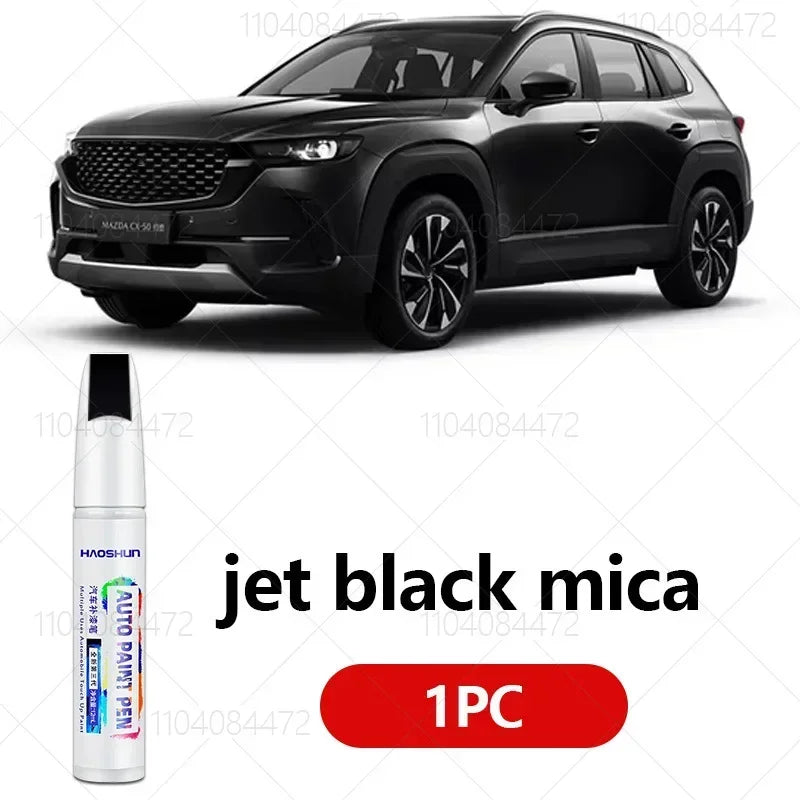 Paint Repair Pen Touch Up Scratch Remover DIY Auto Accessories Black White Sliver Red Blue Brown For Mazda CX5 2012-2025 KE KF