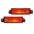 1Pair 63131380965 63131380966 Front Bumper Indicator Turn Signal Light Fog Lamp No Bulb For BMW 3 Series E30 1987-1990 1991