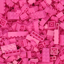 120/240PCS Building Blocks Lot Pack City Classic Bricks Sorted By Color Bricks Block Plate Creative Toy Compatible with Legoeds