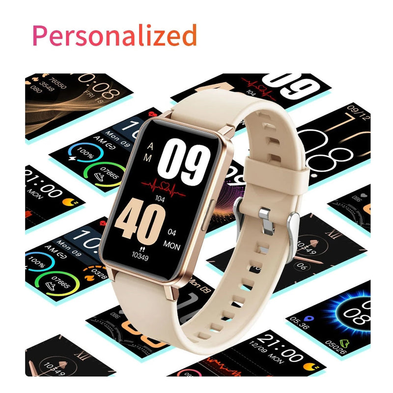 2022 New Sports Smart Watch Men Women 1.57-inch Full Touch Fitness Tracker IP68 Waterproof Smartwatch For Huawei Xiaomi Phone