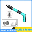 Mini Manual Steel Nail Gun Manual Rivet Gun Concrete Wall Ceiling Wall Anchor Wire Slotting Device Home Wall Fastener Rivet Tool