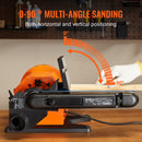 SucceBuy Belt Disc Sander Combo with 5A/4.3A/2.5A Induction Motor Sanding Machine Woodworking Deburring Grinder Combo Bench