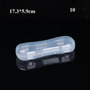 8Styles Plastic Storage Box Small Square Clear Black Box For Jewelry Diamond Embroidery Craft Bead Pill Home Storage Supply