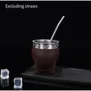 1PC Stainless Steel Double Wall Cup 200ml Insulated Tumbler Yerba Mate Tea Coffee Beer Drinking Mug Double Wall Stainless Cup