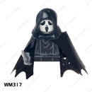 SAW Horror Movie Jack Ripper Mini Action Figures Building Blocks Brick Models Silent Hill Horrifying Chainsaw Man Halloween Toys