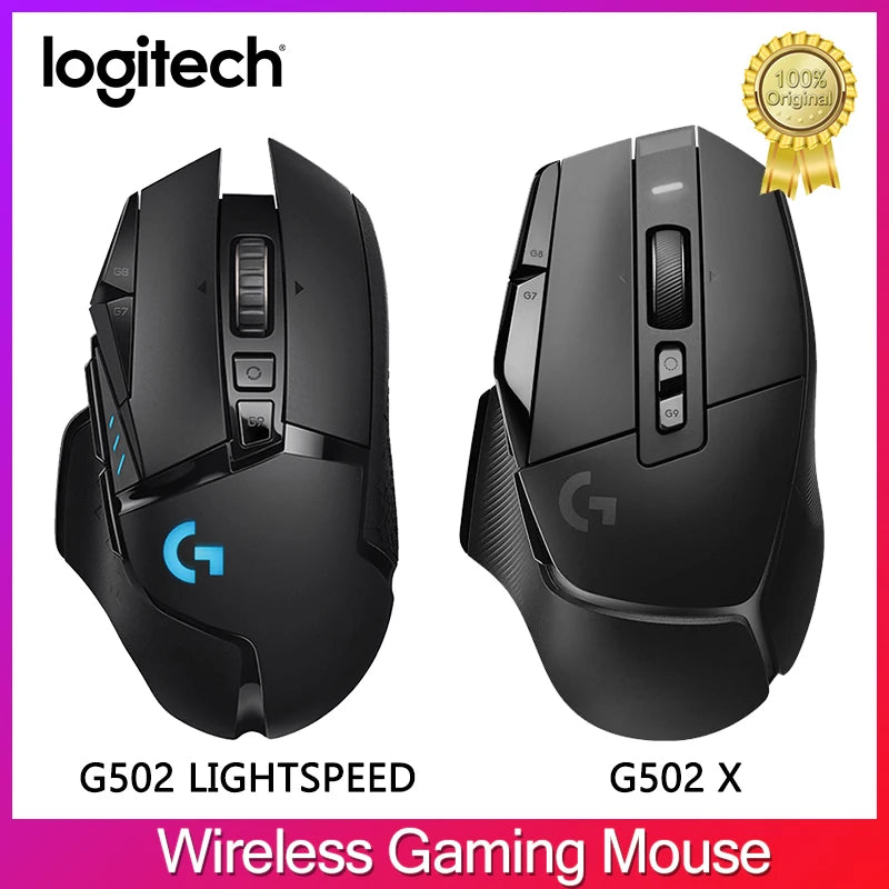 Logitech G502 X PLUS HERO LIGHTSPEED Wireless Gaming Mouse Wireless 2.4GHz HERO 25600DPI RGB Suitable for e-sports gamers