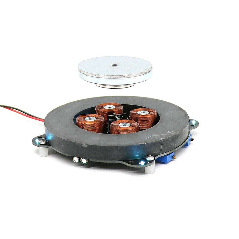 Magnetic Levitation Module DIY Core Kit With LED Lamp Max Load-Bearing 500G Platform For Magnetic Levitation Machine With Power