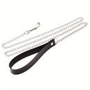 Punk Gothic Style PU Leather Faux Jewelry Collar Bracelet Bangle Bracelet,Male Female Lover Necklace Holiday Party Costume