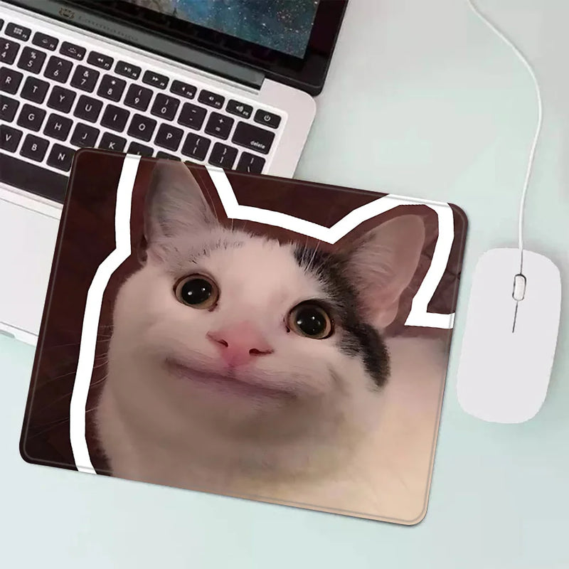 cat meme Gaming Mouse Pad XS Small Mousepad For PC Gamer Desktop Decoration Office Mouse Mat Deskmat Rug