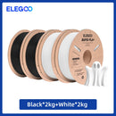 ELEGOO RAPID PLA+ Filament 1.75mm, 3D Printer Filament, Support 30-600mm/s Printing Speed, Compatible with Most FDM 3D Printers