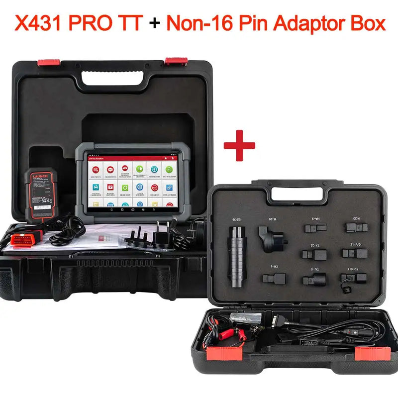 2025 LAUNCH X431 PRO TT V5.0 Car Diagnostic Tools CAN FD/DOIP/OBFCM Auto All System Scanner Bidirectional ECU Coding 38+ Reset