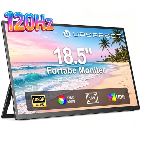 The Slate | 18.5-Inch 120Hz Portable Monitor for Laptop, USB-C & HDMI