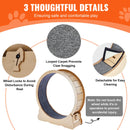 The Meridian Wheel | Solid Wood Cat Exercise Wheel for Indoor Cats