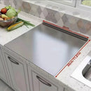 Large Foldable Stainless Steel Cutting Board, Kitchen Tools, BBQ, Kitchen Items, Kitchen Accessories for Home & Outdoor Use