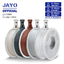 JAYO High Speed Marble PLA Filament 5 Rolls High Speed PLA 3D Printer Filament For FDM Marble-Like Texture 3D Printing Materials