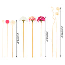 NEW 10PCS Pink Hydrangea Flower Rattan Sticks Fireless Fragrances Reed Diffuser Stick DIY Ornaments Home Decor