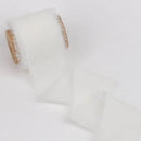 1m/roll Flocking Hand Teared Velvet Ribbon DIY Cake Gift Decoration Wedding Invitation Bracelet Flower Hand Teared Velvet Ribbon