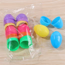 12PCS Outdoor Easter Decorative DIY Plastic Egg Funny Conveneint for Home Birthday Party Kids Decorations Toys Gifts