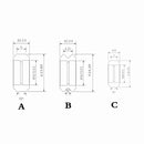 10Sets/Lot Openbuilds Strong Dual Mini Solid V Wheel Kit for V-Slot Linear Rails 3D Printer CNC Engraver Camera Silder