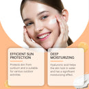 Sunscreen Cream Spf 60+ Long Lasting Uv Protection Facial Sun Block Refreshing Moisturizing Isolation Lotion Skin Care Products