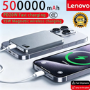 Lenovo Magnetic Magsafe Power Bank 500000mAh PD22.5W Wireless Quick Charging Portable External Battery for iPhone