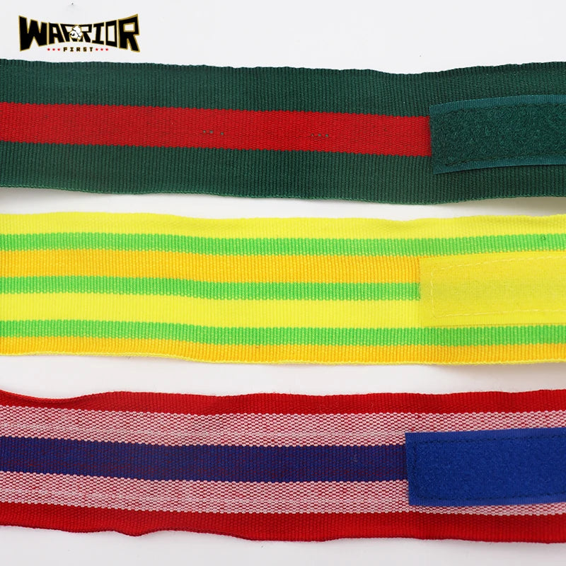 2pcs/pack 3M/5M Length 5cm Width Boxing Hand Wraps MMA Muay Thai Kick Boxing Handwraps For Training Bandage Colorful Stripe