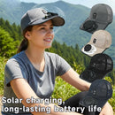 Summer Usb Solar Fan Baseball Cap for Men Women Mesh Adjustable Breathable Unisex Caps Quick Dry Running Hat Cap Outdoor Sports