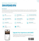Dahua IP Camera 5MP Wireless Network PT Camera P5AE-PV Smart Dual Iight Active Defense Two-way Talk SD Card Slot Outdoor Camera