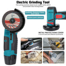 Mini Angle Grinder With 2 Battery Cutting Grinder For Cutting Polishing Wood Stone Steel 12V Cordless Polisher Cutting Machine