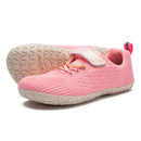 ZZFABER Barfußschuhe Kinder Flexible Mesh-Sneaker Weiche Weite Zehenpartie Freizeitschuhe für Jungen Mädchen Sportschuhe Bequemes Schuhwerk