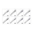 8pc Tie Clip Set Metal Silvery Color Necktie Clip For Men Wedding Gentleman Ties Bar Crystal Pin For Men's Accessories Jewelry